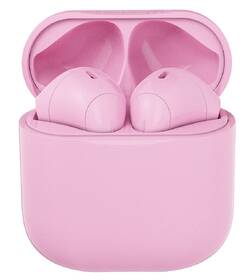 Sluchátka Happy Plugs Joy růžová barva
