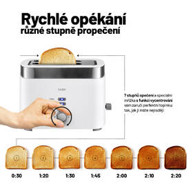 Opékač topinek Lauben Toaster T17WS 

