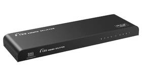 HDMI rozbočovač PremiumCord HDMI 2.0 splitter 1-8 porty, 4K x 2K/60Hz, FULL HD, 3D 
