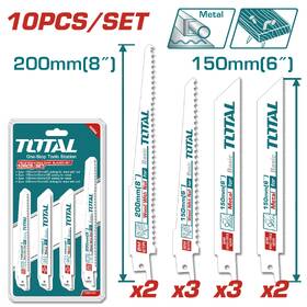Sada pilových plátků Total tools TRSB1001 (10 ks) 
