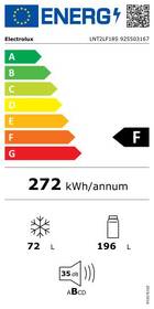 Chladnička s mrazničkou Electrolux LNT2LF18S bílá barva
