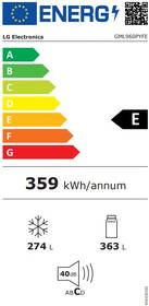 Americká lednice LG GML960PYFE stříbrná barva
