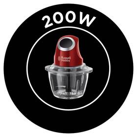 Sekáček potravin RUSSELL HOBBS 24660-56 červená barva
