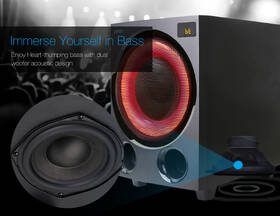 Reproduktory Fenda F&D F770X, 2.1, 76W, RGB, BT5.0, FM rádio, USB, optický vstup, dálkové ovládání 
