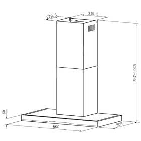 Odsavač par Hoover HTS6CBK5XWIFI nerez
