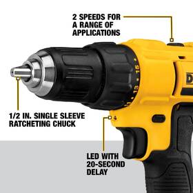 Aku vrtačka Dewalt DCD771C2-QW (s baterií) 
