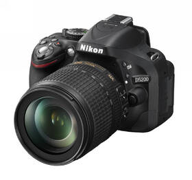 Digitální fotoaparát Nikon D5200 + 18-105 AF-S DX VR černá barva
