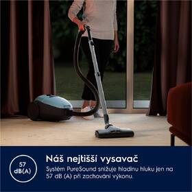 Podlahový vysavač Electrolux PD82-4MB modrá barva

