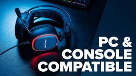 Headset Niceboy ORYX X330 Cubix černá barva
