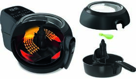 Fritéza horkovzdušná Tefal FZ760830 ActiFry Genius černá barva
