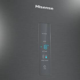 Chladnička s mrazničkou Hisense RB434N4BFD černá barva
