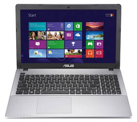 Notebook Asus X550LN-XO076H stříbrná barva
