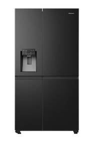 Americká lednice Hisense RS818N4TFE černá barva

