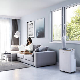 Mobilní klimatizace Electrolux EXP26U758CW šedá barva
