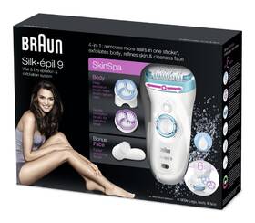 Epilátor Braun 9-969 SkinSPA Wet bílá barva
 Epilátor Braun 9-969 SkinSPA Wet bílá barva