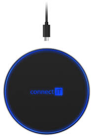 Bezdrátová nabíječka Connect IT WiFast 10 W černá barva
