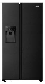 Americká lednice Hisense RS694N4TFE černá barva
