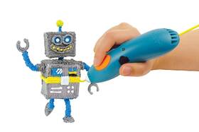 3D pero 3Doodler Start+ a 72 náplní + 10 šablon 
