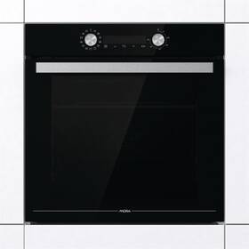 Trouba Mora VT 544 EXB černé sklo / nerez 
