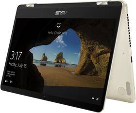 Notebook Asus Flip 14 UX461FA-E1115T zlatá barva
