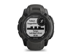 Chytré hodinky Garmin Instinct 2X Solar - Graphite 
