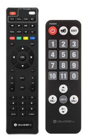 Set-top box GoGEN DVB 143 T2 SENIOR černá barva
