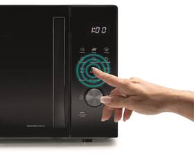 Mikrovlnná trouba Hisense H23MOBSD1HG černá barva
