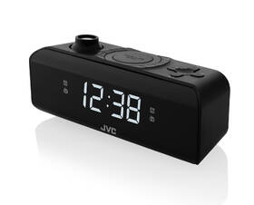 Radiobudík JVC RA-E211B černá barva
