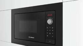 Mikrovlnná trouba Bosch BFL623MB3 černá barva
