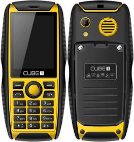 Mobilní telefon CUBE 1 S200 Dual SIM černá barva
