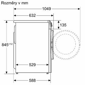 Pračka Bosch WGG244Z5CS Iron Assist bílá barva
