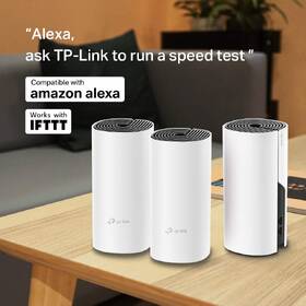 Komplexní Wi-Fi systém TP-Link Deco E4 (3 ks) bílá barva
