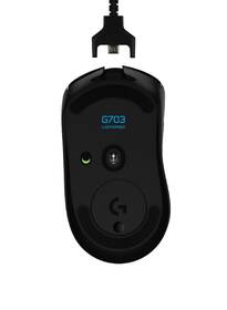 Myš Logitech G703 Lightspeed Wireless černá barva
