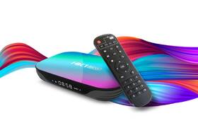 Multimediální centrum XtendLan Android box HK1 černá barva
