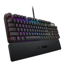 Klávesnice Asus TUF Gaming K3, CZ/SK černá barva
