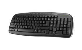 Klávesnice Genius KB-M225C, CZ+SK černá barva
