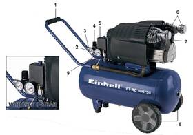 Kompresor Einhell BT-AC 400/50 

