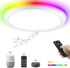 Stropní svítidlo IMMAX NEO LITE TUDO, 50 W, 40 cm bílá barva
