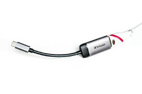 Redukce Verbatim USB-C/HDMI 4K šedá barva
