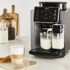 Automatický kávovar Krups EA912HF0 Sensation milk antracitová barva
