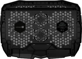 Chladící podložka pro NTB Connect IT FrostWind do 15,6" černá barva
