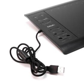 Grafický tablet Evolveo Grafico T12 černá barva
