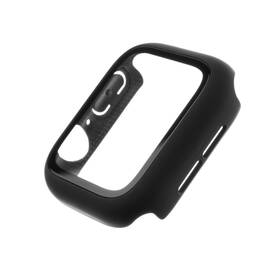 Ochranné pouzdro FIXED Pure+ s temperovaným sklem pro Apple Watch 44mm černá barva
