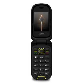 Mobilní telefon myPhone Hammer Bow černá barva
