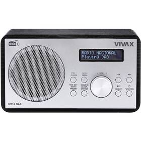 Radiopřijímač s DAB+ VIVAX VOX DW-2 DAB černá barva
