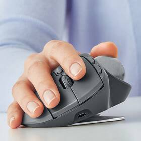 Myš Logitech MX Ergo Trackball šedá barva
