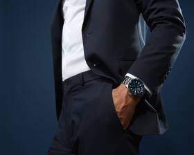 Chytré hodinky Withings Scanwatch Horizon - Special Edition 43mm modrá barva

