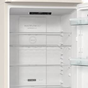 Chladnička s mrazničkou Gorenje ONRK619DC krémová barva
