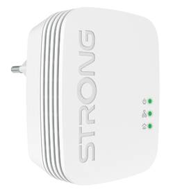 Síťový rozvod LAN po 230V Strong Wi-Fi 1000 DUO MINI, 2 jednotky bílá barva
