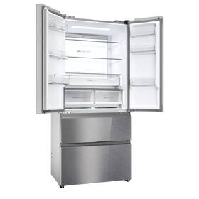 Americká lednice Haier HFR7819ENGC stříbrná barva
